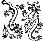 中国传统图案含春节门神