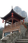 城市亭台高幄