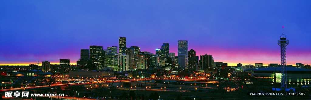 超宽屏夜景