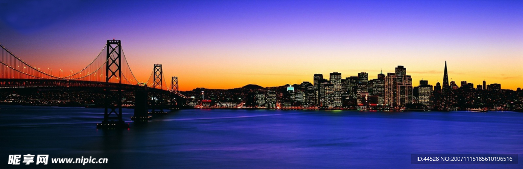 超宽屏夜景