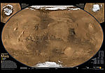 火星表面地图