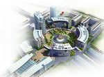 商业区建筑房地产设计效果图
