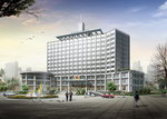 建筑设计效果图PSD素材