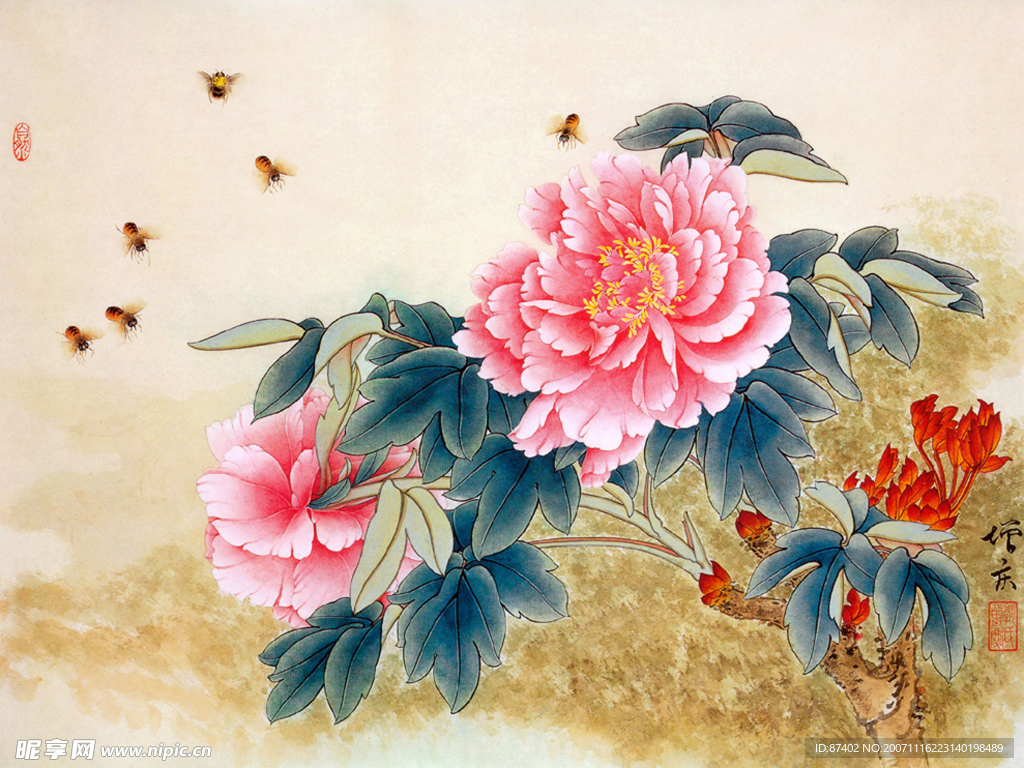 工笔国画