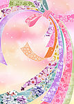 典雅梦幻花纹