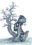 古画树木