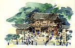 水彩-各国风景名胜篇086