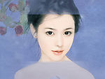 精品手绘美女
