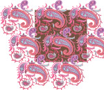 精美矢量花纹底图