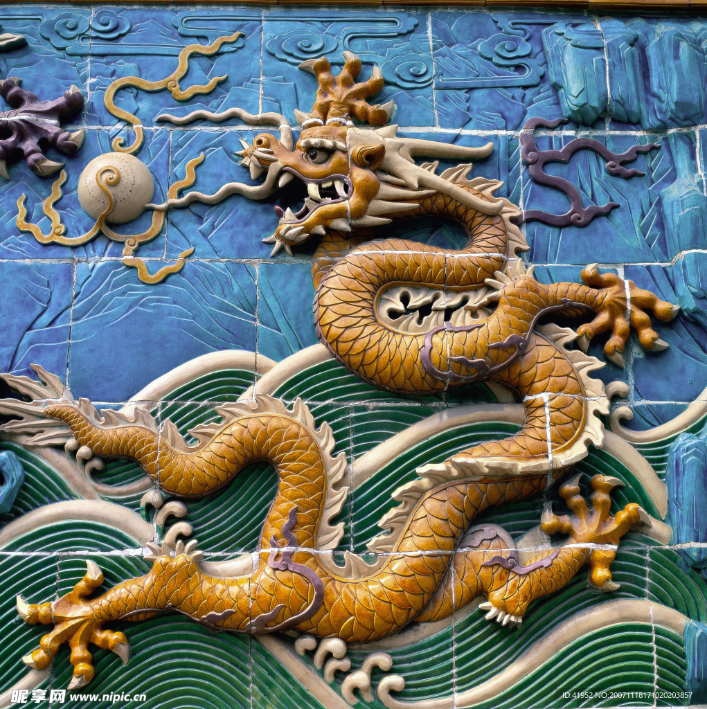 中国龙与兽