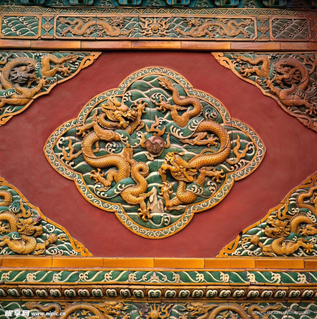 中国龙与兽