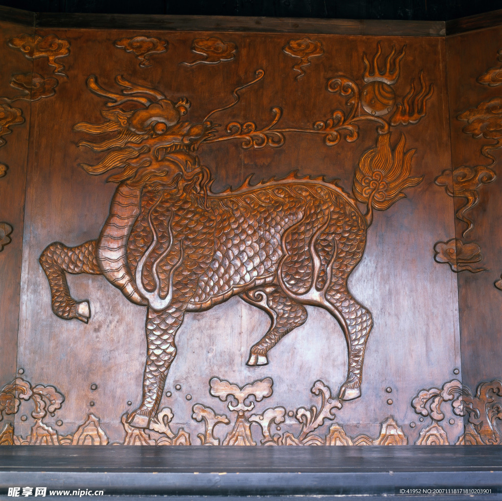 中国龙与兽