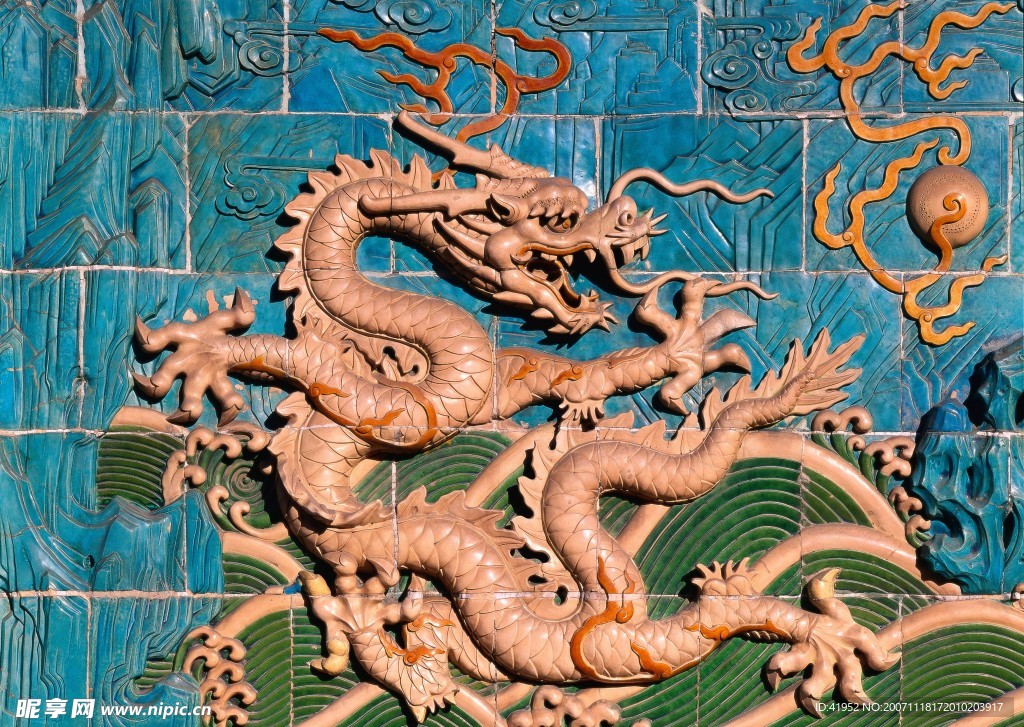中国龙与兽