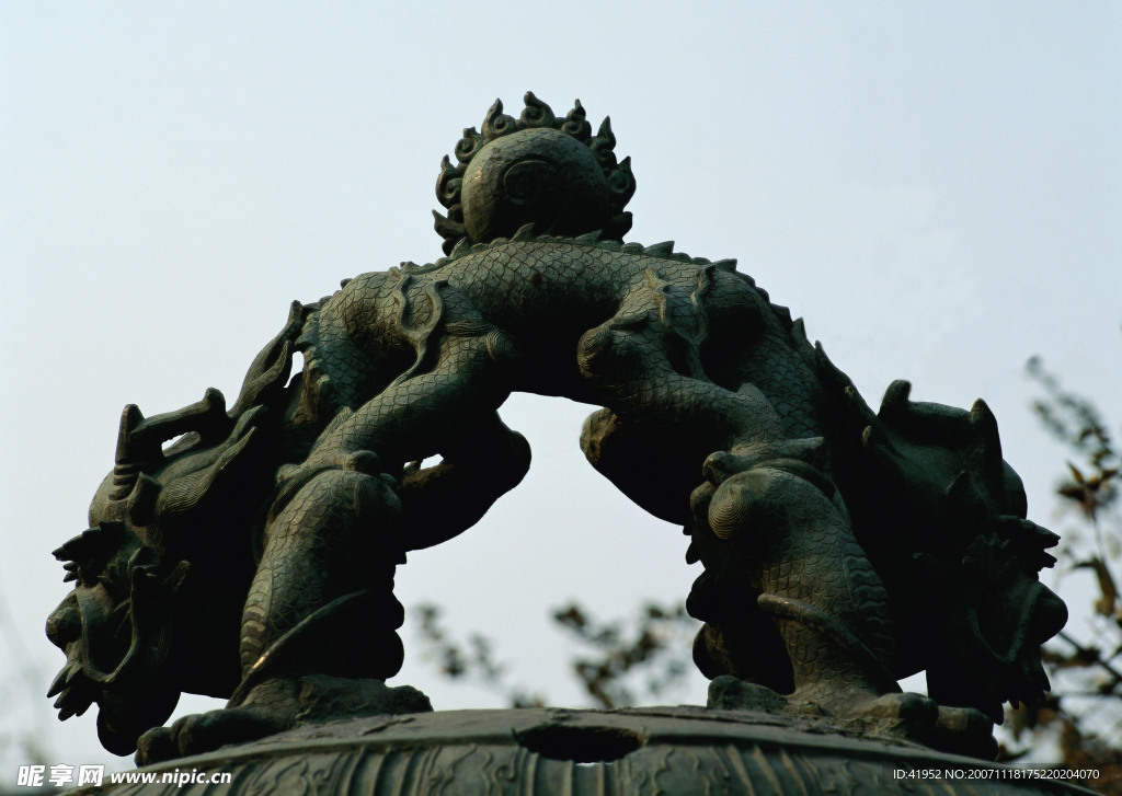 中国龙与兽