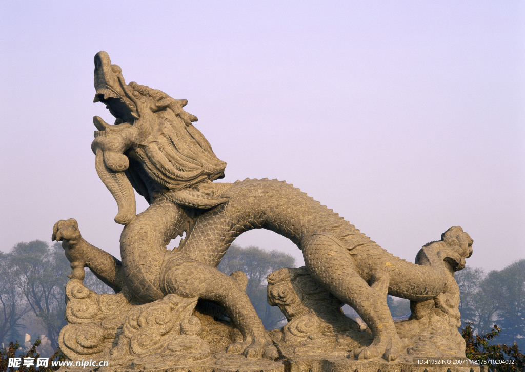 中国龙与兽