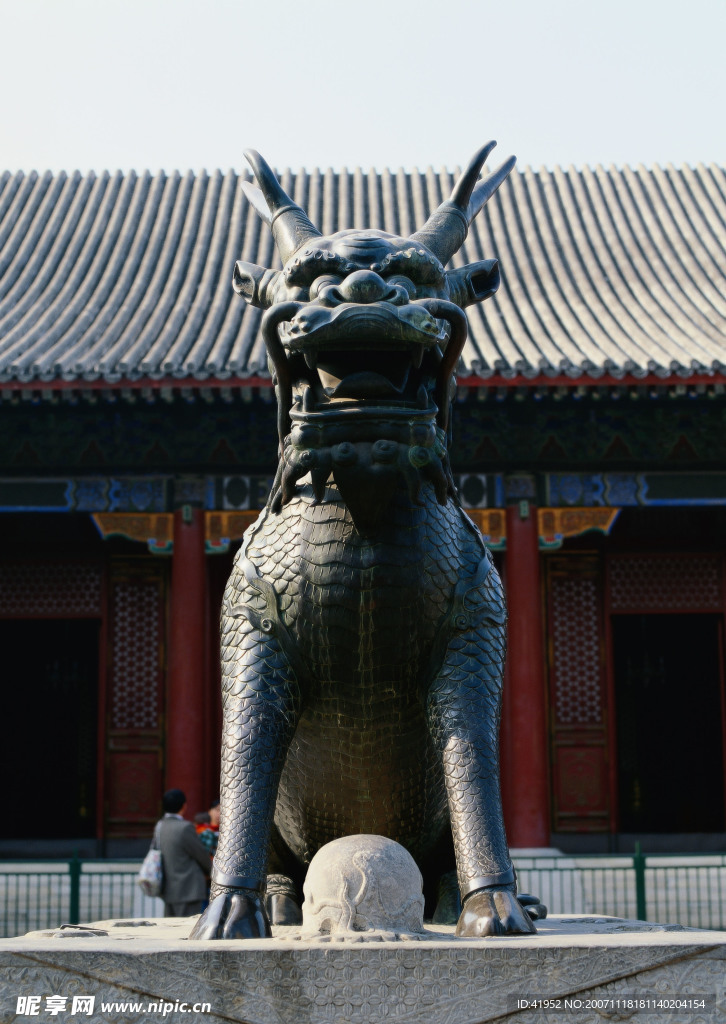 中国龙与兽