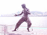 李小龍石雕