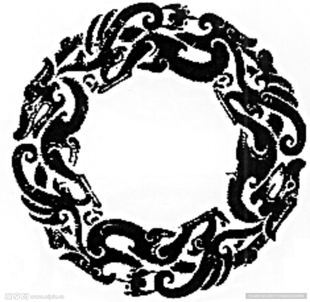 古典花纹