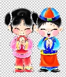 贺年可爱宝宝