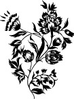 时尚流行花纹
