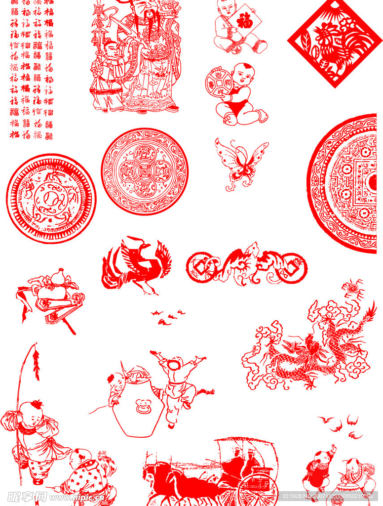 矢量春节及喜庆素材