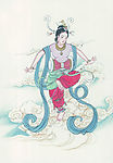 古代仕女、仙女