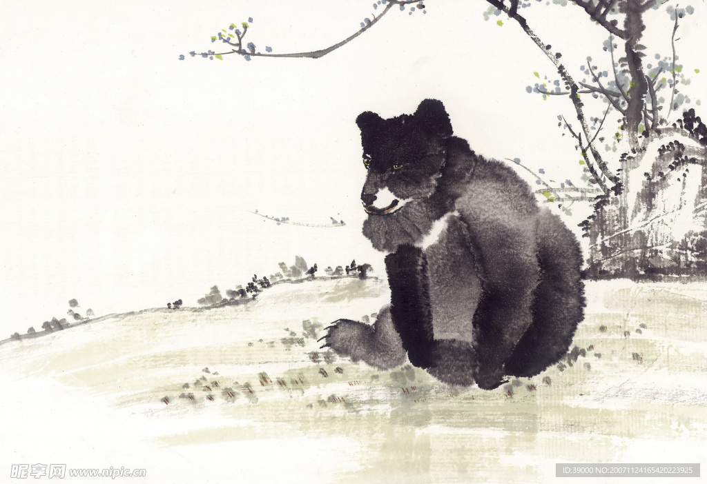国画系列—飞禽走兽