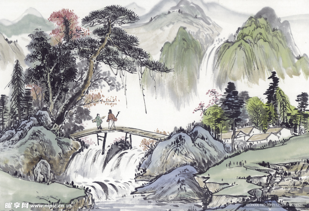 国画系列—江山多娇（54张）