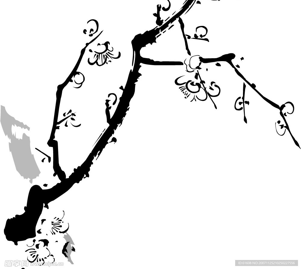 梅 花4