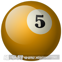 水晶效果台球(桌球)