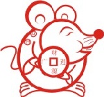 矢量鼠图案