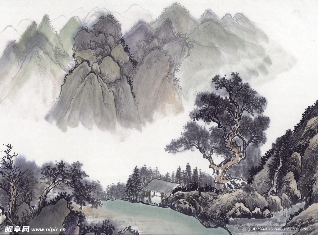 国画系列—江山多娇（54张）