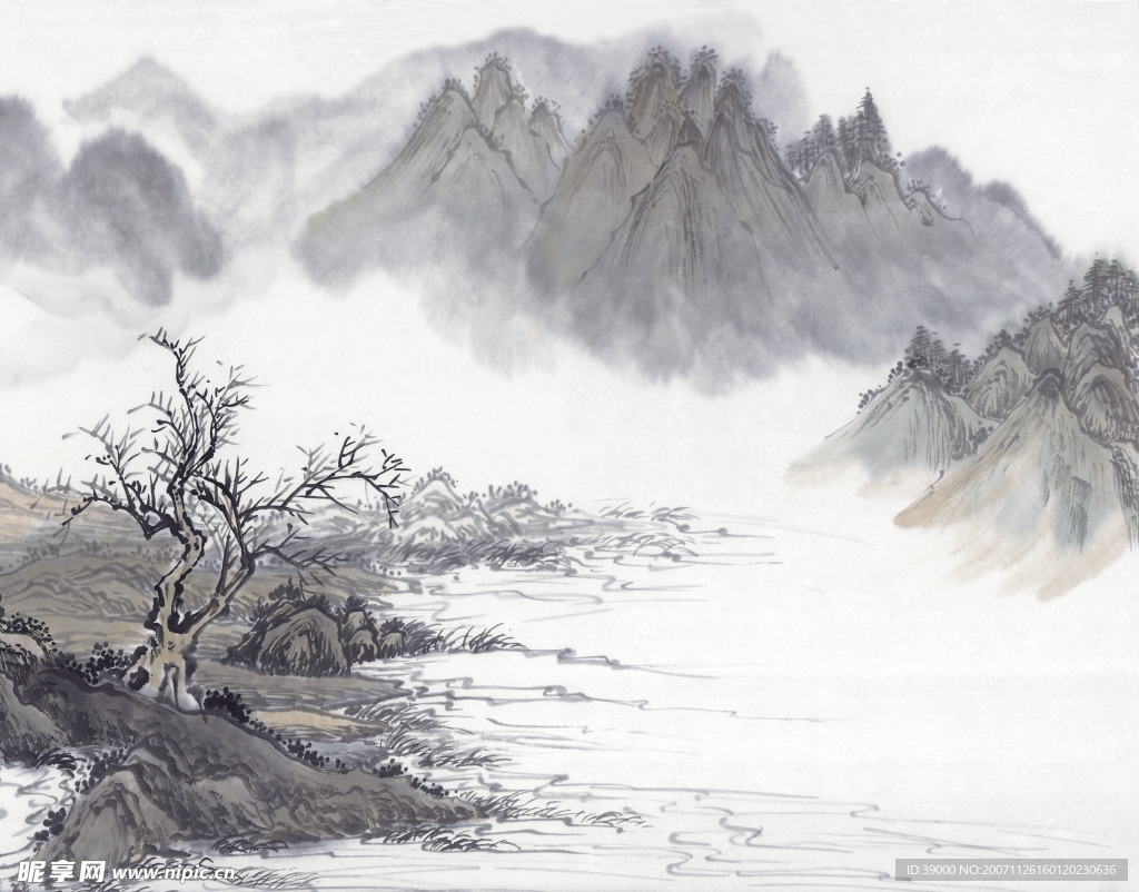 国画系列—江山多娇（54张）