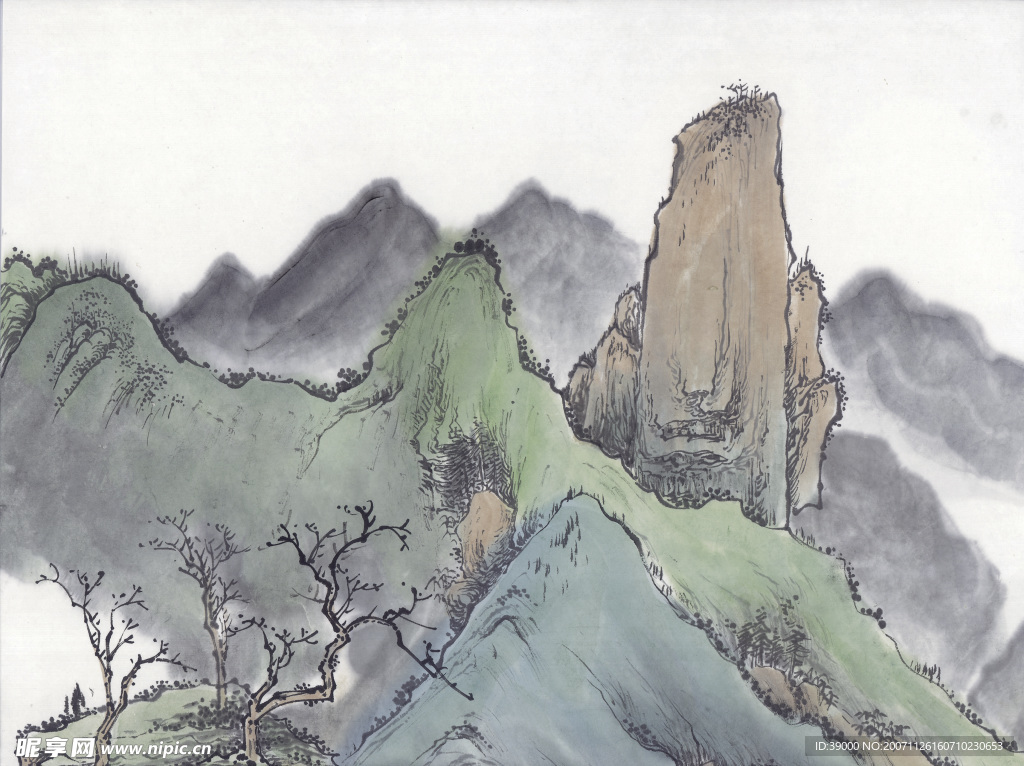 国画系列—江山多娇（54张）