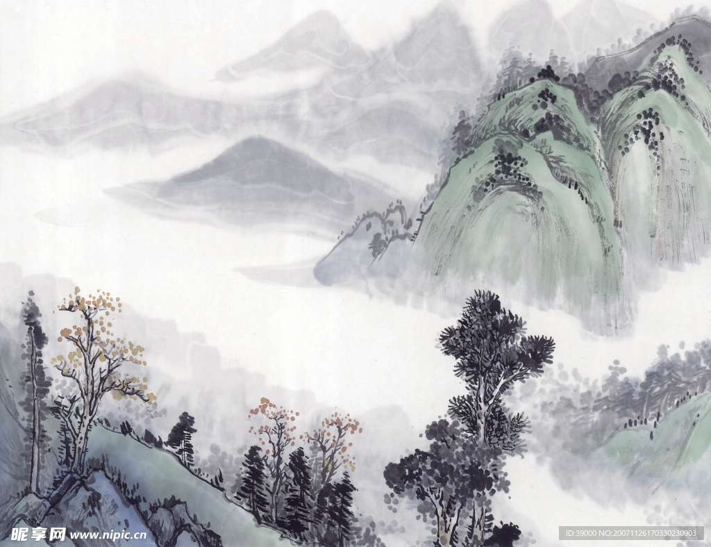 国画系列—江山多娇（54张）