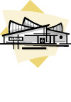 矢量建筑简笔画
