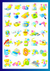 精品ICON矢量素材-生活百科10