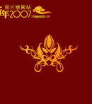 矢量花纹