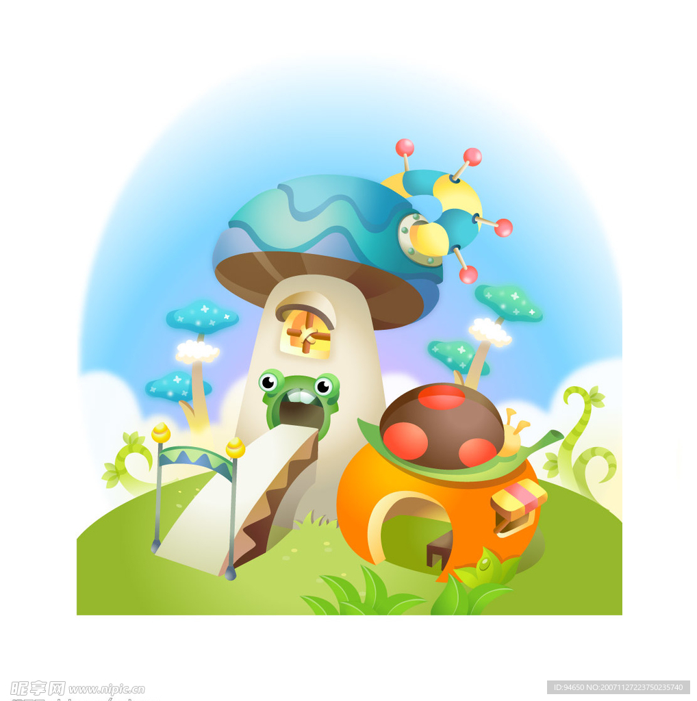精美韩国矢量插画集图片