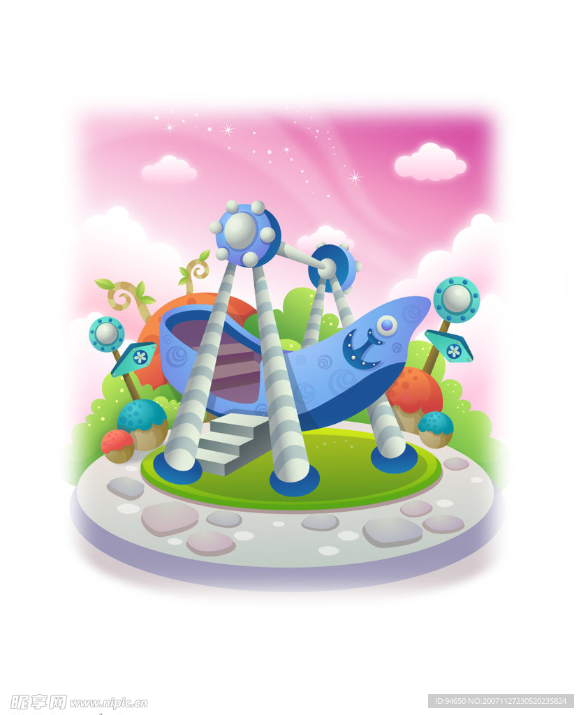 精美韩国矢量插画集图片
