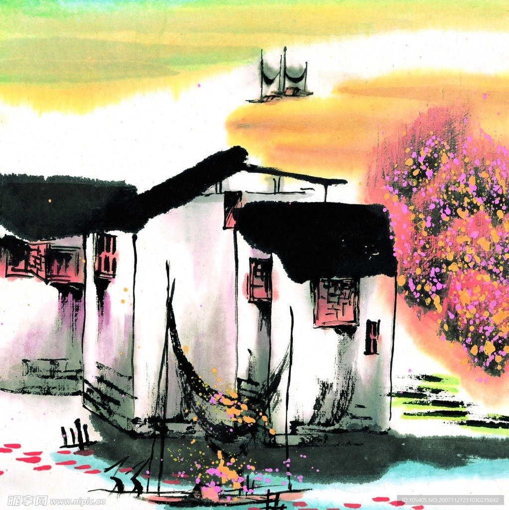 水彩画系列-秋