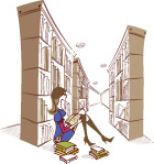 矢量都市女性