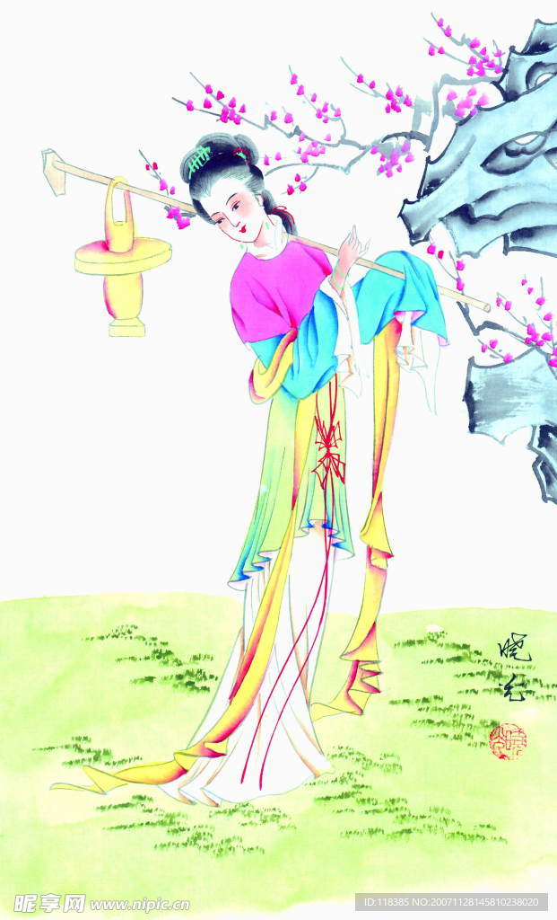 古代仕女图-3