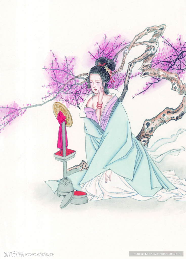 古代仕女图-6