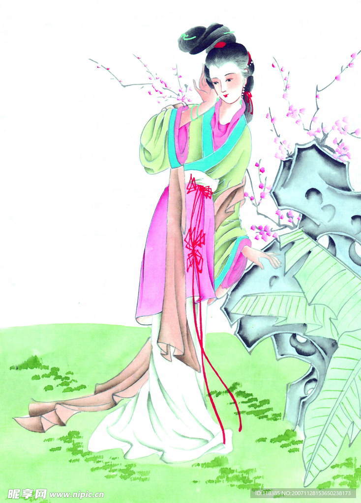 古代仕女图-8
