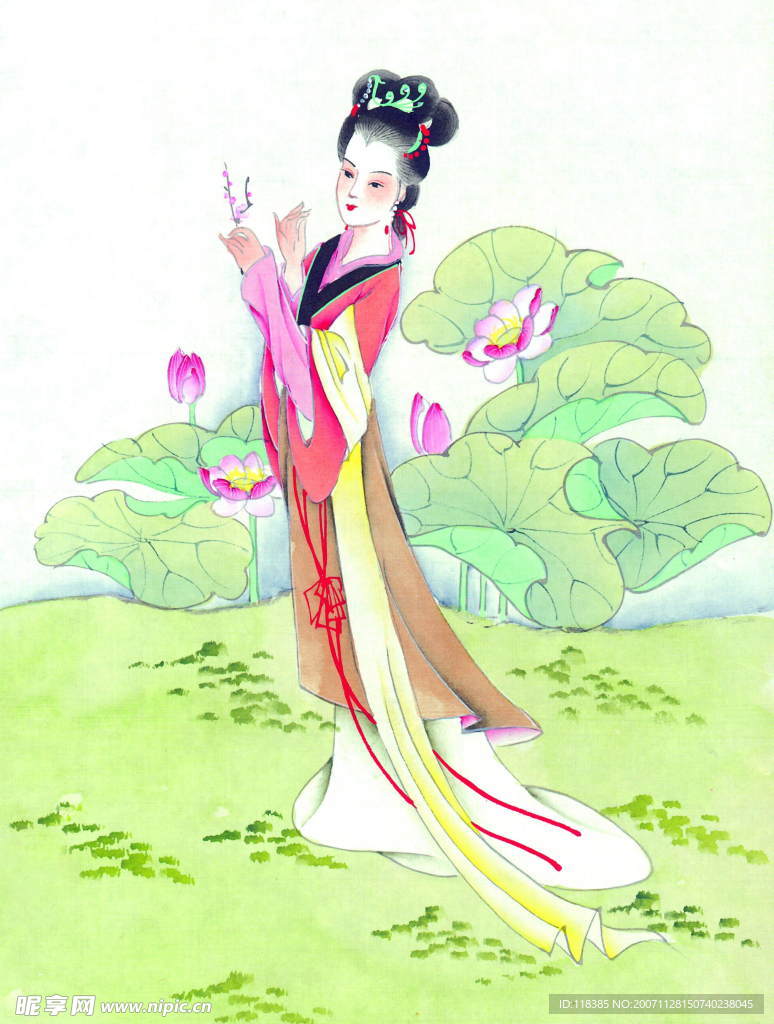 古代仕女图-4