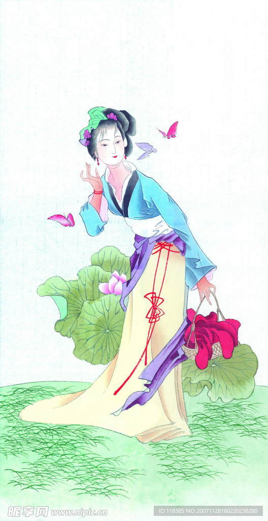 古代仕女图-14