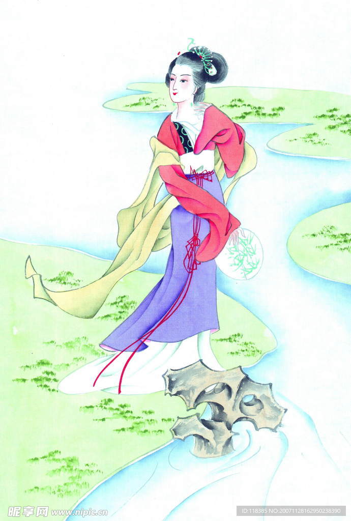 古代仕女图-16
