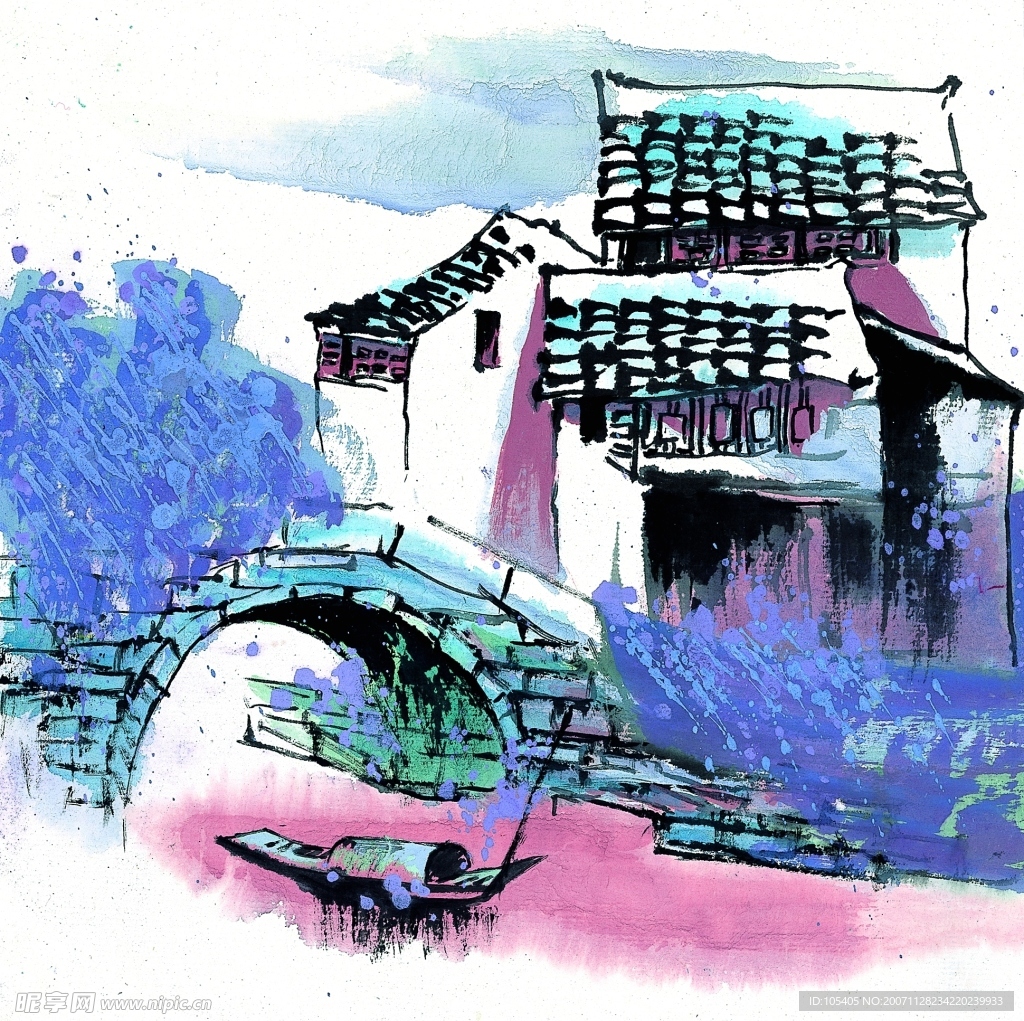 水彩画系列-秋