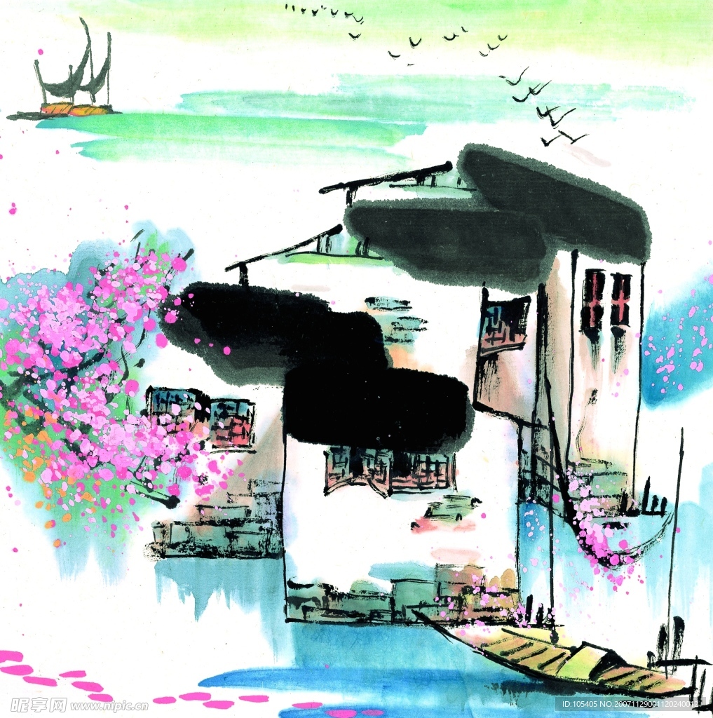 水彩画系列 - 夏